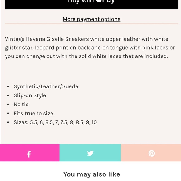 Vintage Havana Women’s Giselle Cheetah Size 37 US 7 Slip On Sneakers Leather - Picture 15 of 16